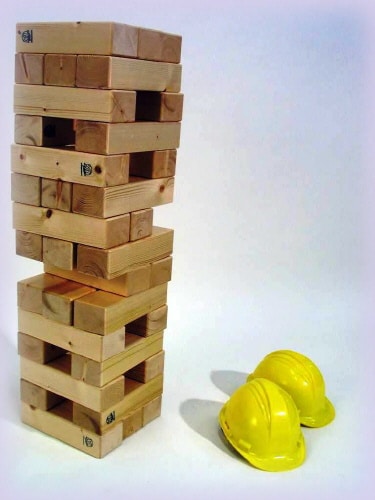 TOWER Jenga - XLgames 4 l XL games Tower 1 | Festivo, Verhuur van volksspelen